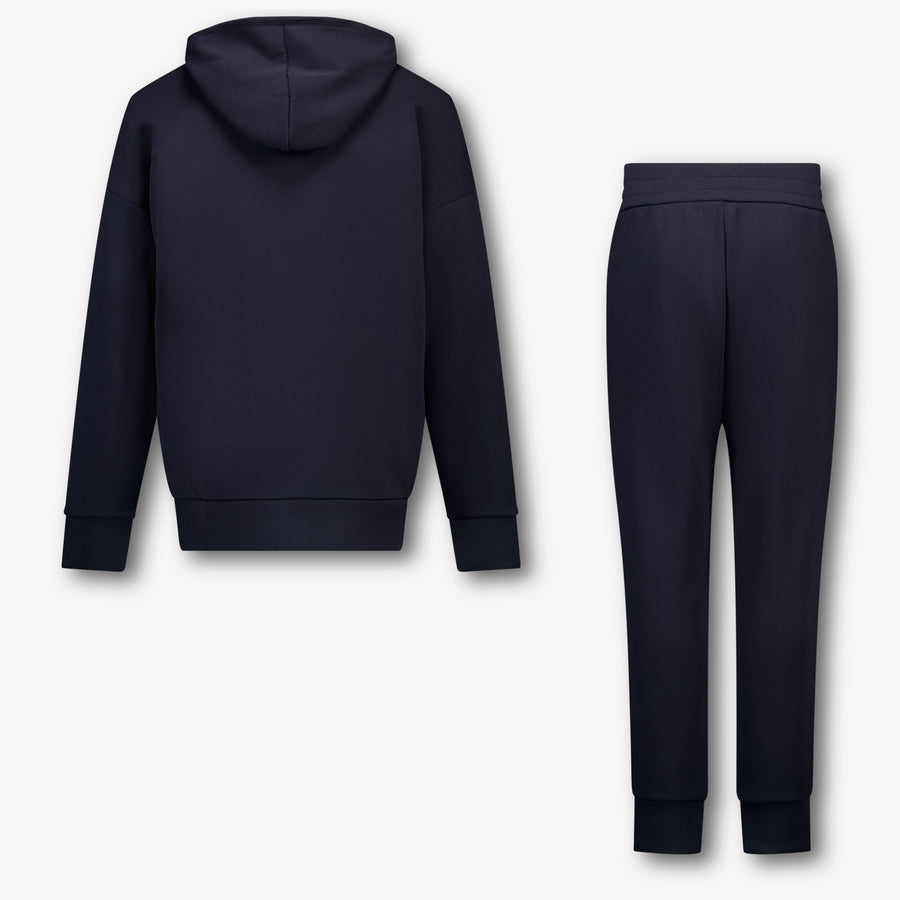 Armani Kinder Jongens Joggingpak In Navy
