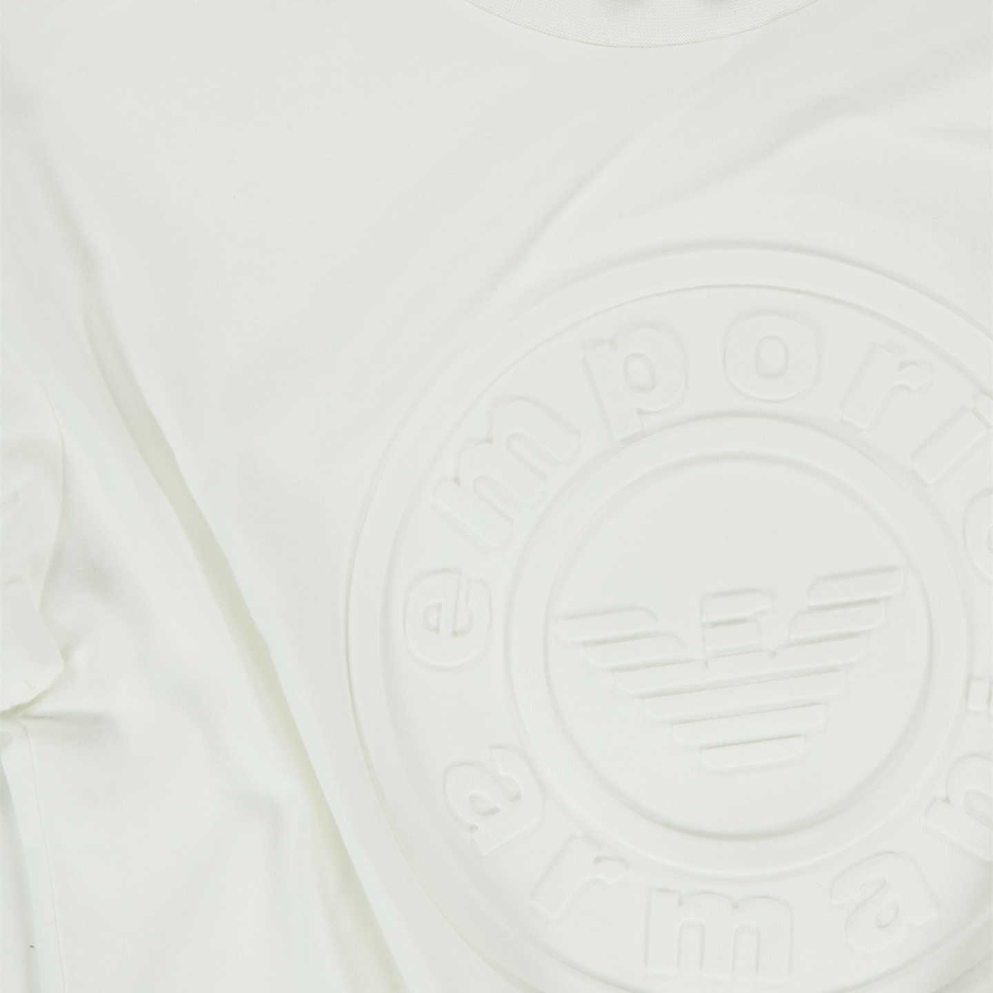 Armani Kids Boys T-Shirt  White