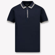 Armani Kinder Jongens Polo In Navy