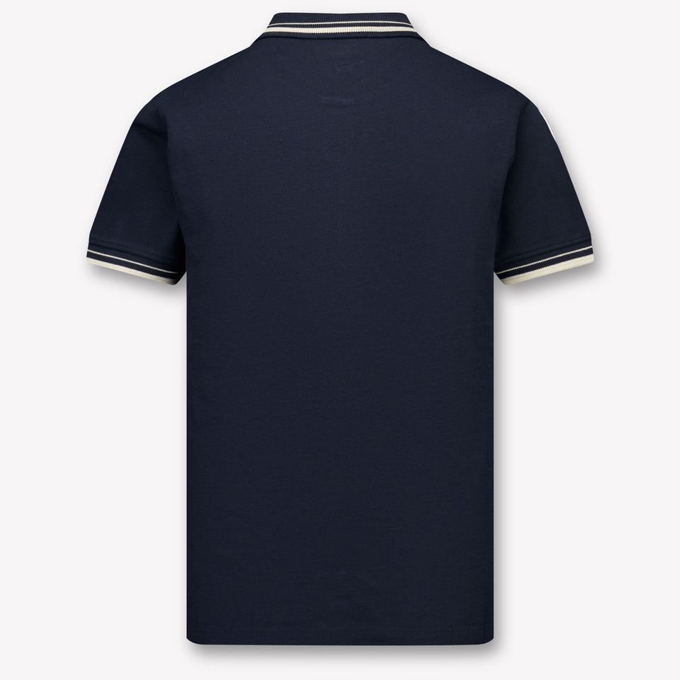 Armani Kinder Jongens Polo In Navy