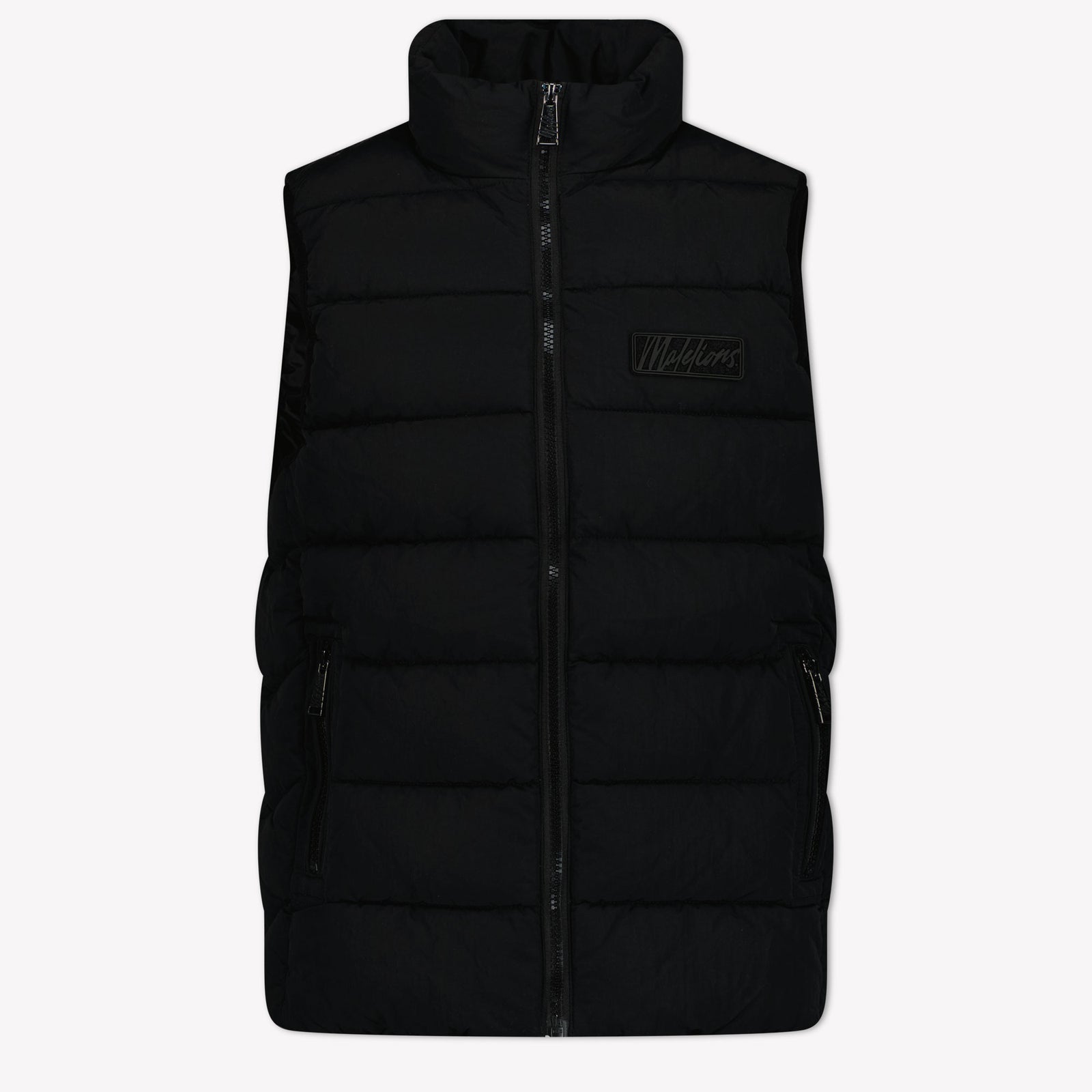 Malelions Kinder Jongens Bodywarmer In Zwart