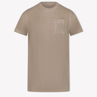 Malelions Kids Boys in T-Shirt Taupe