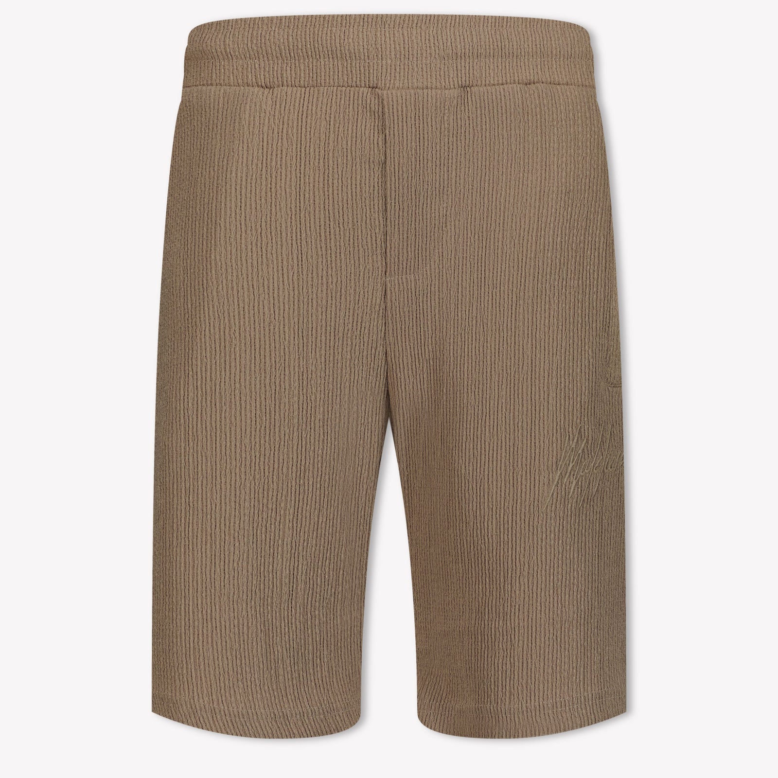 Malelions Kinder Jongens Shorts In Taupe