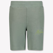 Malelions Kids Boys Shorts In Light Green