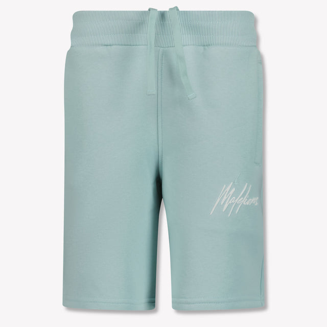 Malelions Kids Boys Shorts In Light Blue