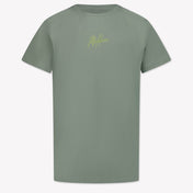 Malelions Kids Boys in T-Shirt Light Green