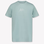 Malelions Kids Boys in T-Shirt Light Blue