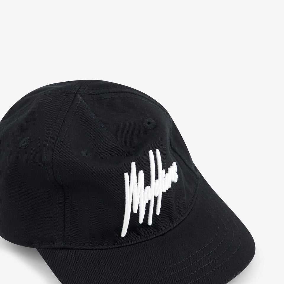 Malelions Baby Boys Cap in Black