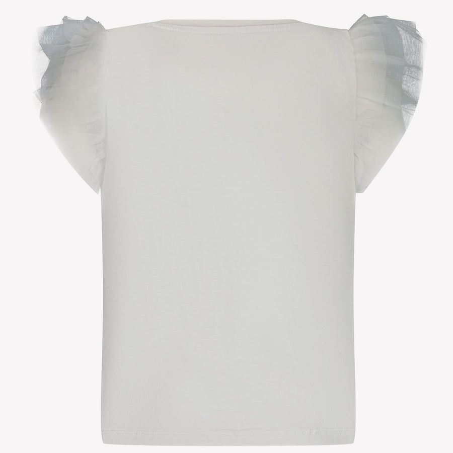 Guess Kinder Meisjes T-Shirt In Wit