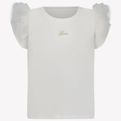 Guess Kids Girls  T-Shirt White