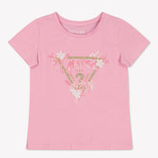 Guess Kinder Meisjes T-Shirt In Roze