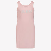 Guess Kinder Meisjes Jurk In Licht Roze