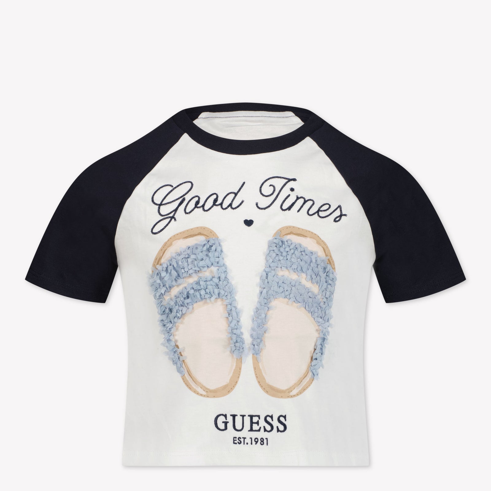 Guess Kids Girls in T-Shirt White