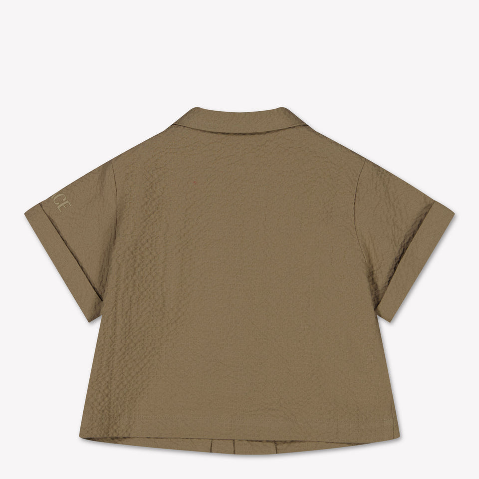 Versace Baby Boys Blouse in Taupe