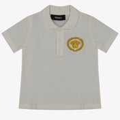 Versace Baby Boys Polo in White