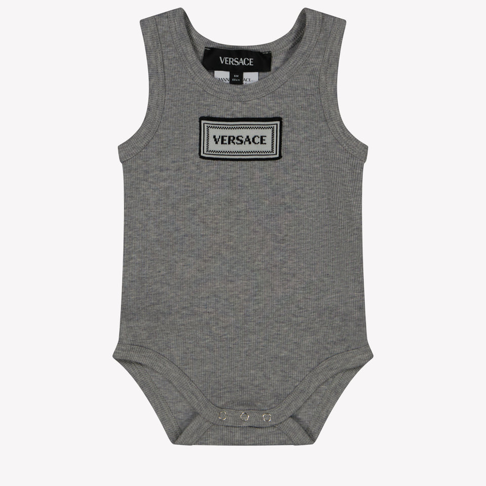 Versace Baby Boys bodwell in Gray