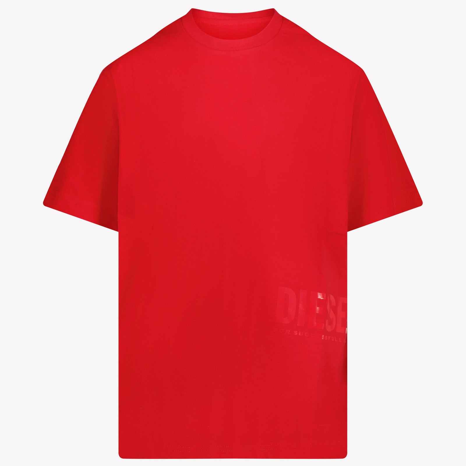 Diesel Kinder Jongens T-Shirt In Rood