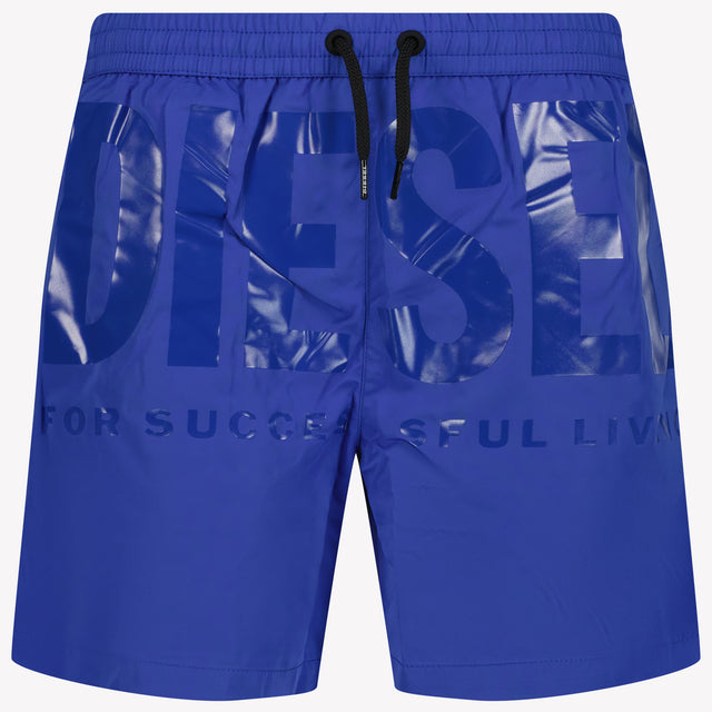 Diesel Kids Boys Swimwear In Cobalt Blue