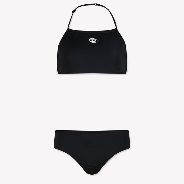 Diesel Kids Girls Swimwear In Black