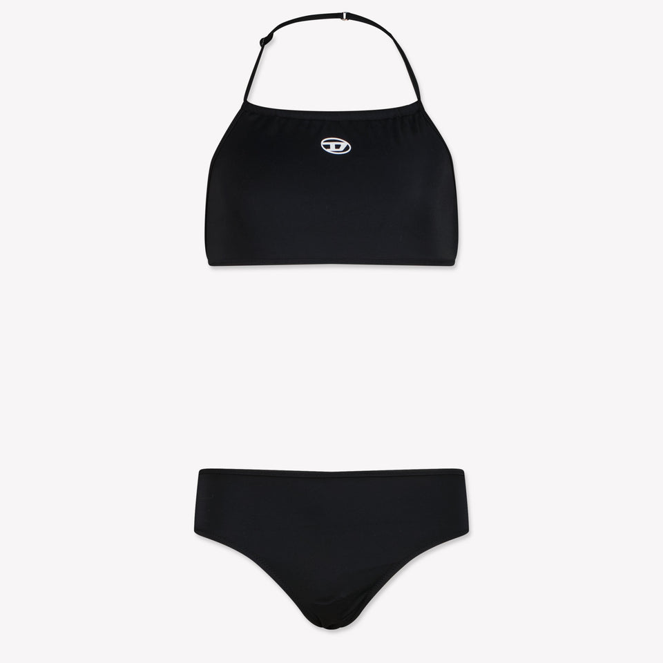 Diesel Kids Girls Swimwear In Black