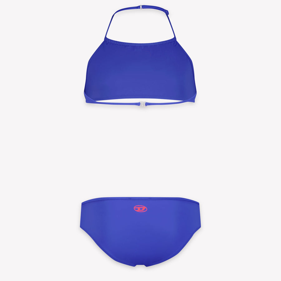 Diesel Kinder Meisjes Zwemkleding In Cobalt Blauw