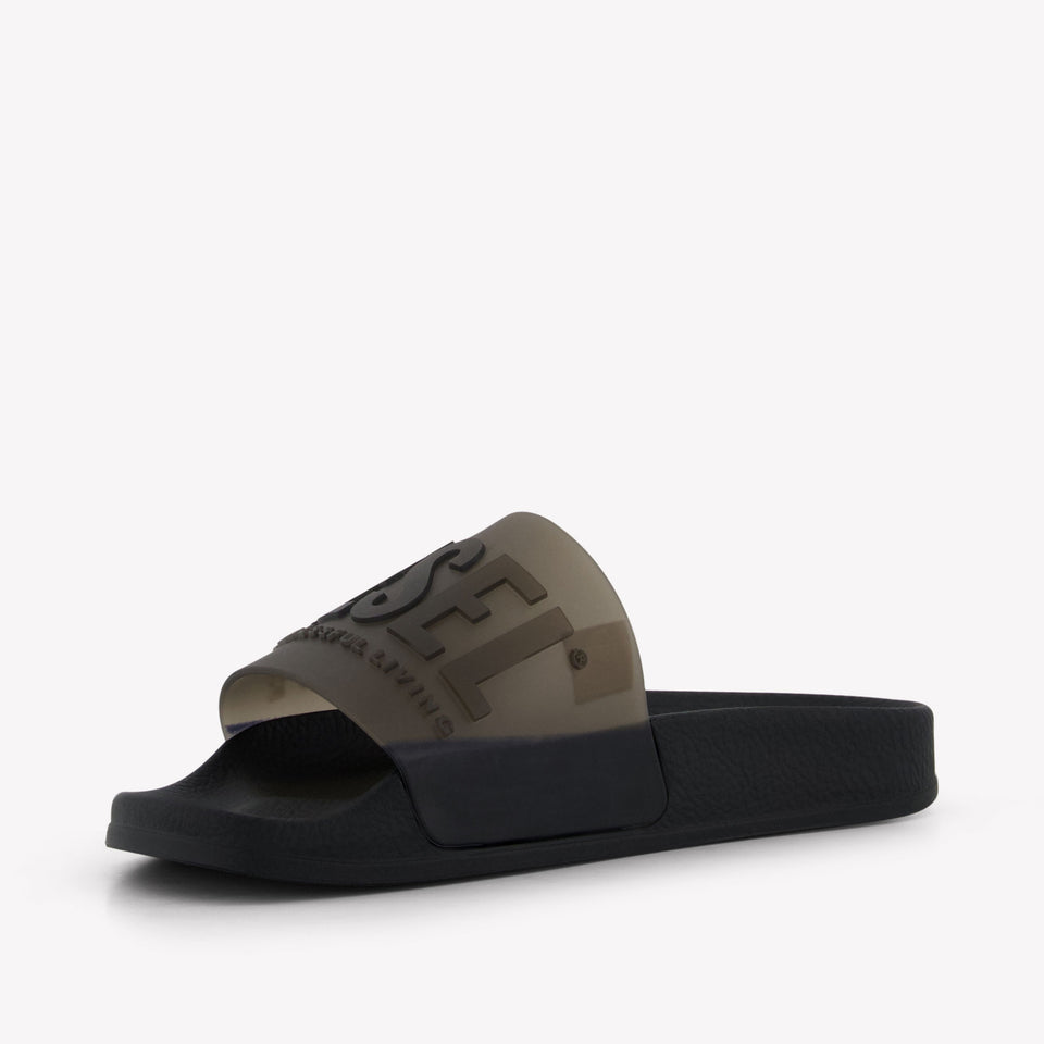 Diesel Girls Flipflops In Black