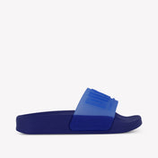 Diesel Girls Flipflops In Cobalt Blue