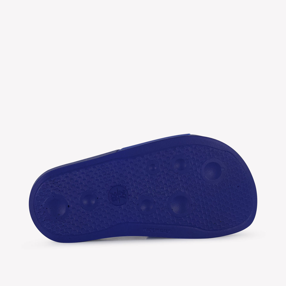 Diesel Meisjes Slippers In Cobalt Blauw