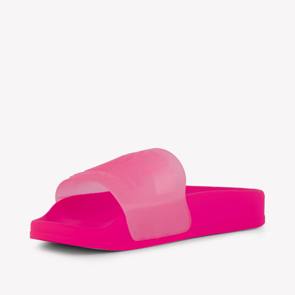 Diesel Girls Flipflops In Fuchsia