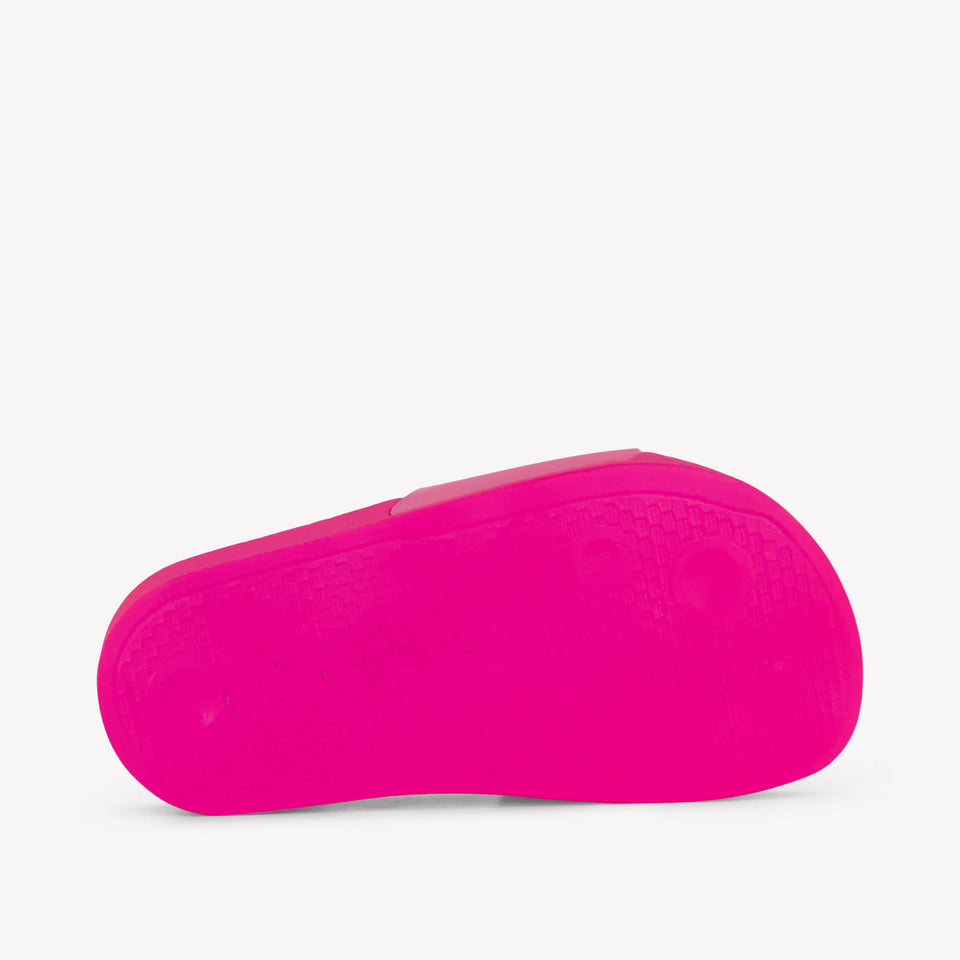 Diesel Meisjes Slippers In Fuchsia