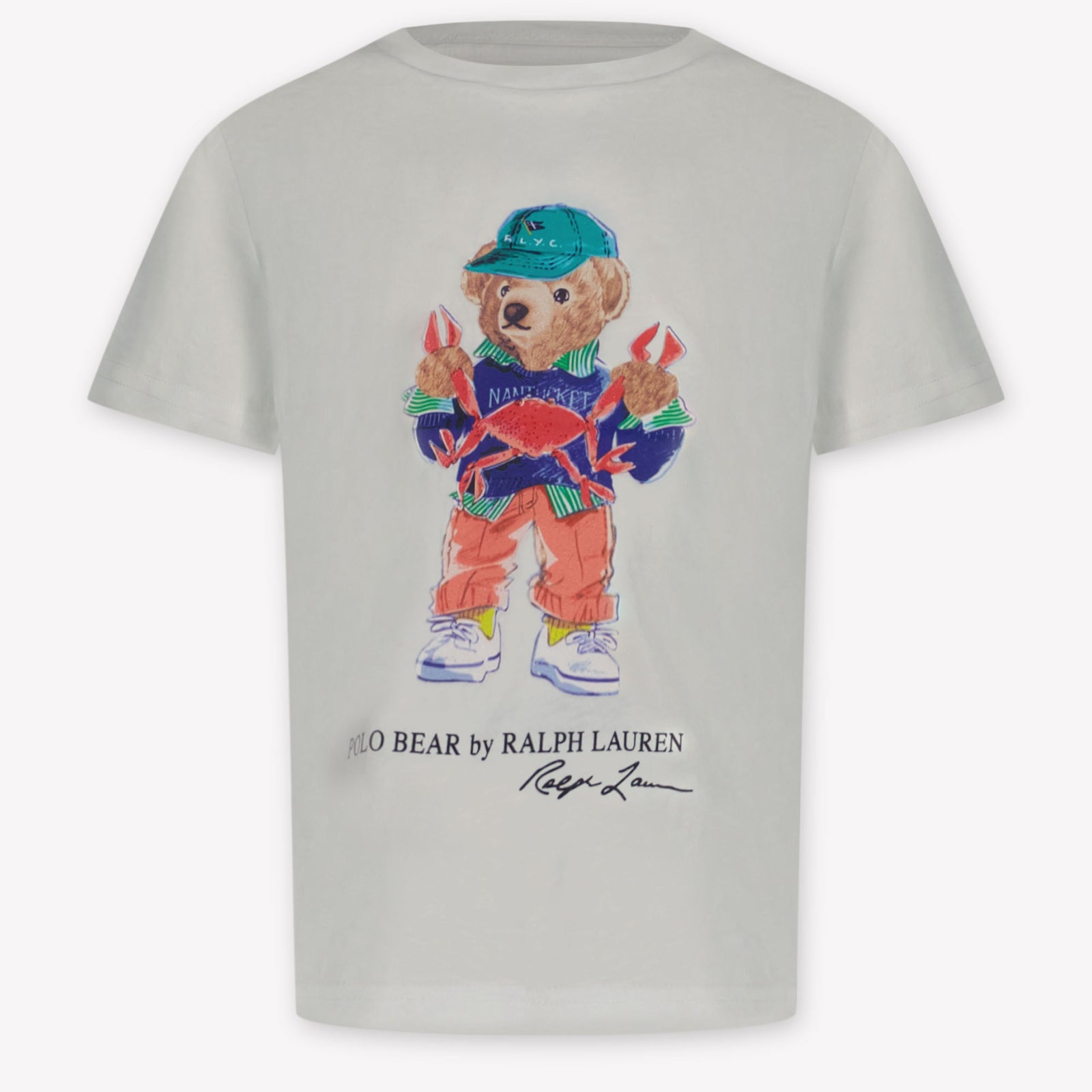 Ralph Lauren Kinder Jongens T-Shirt In Wit