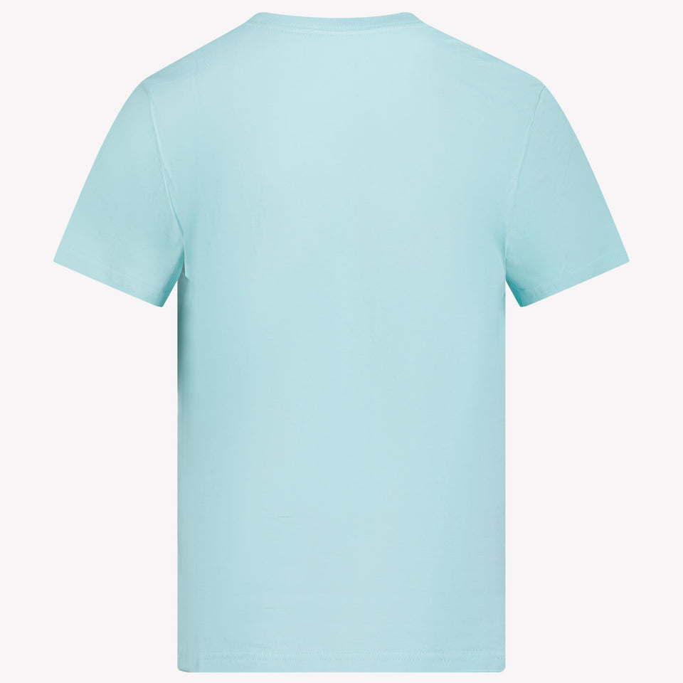 Ralph Lauren Kinder Jongens T-Shirt In Turquoise