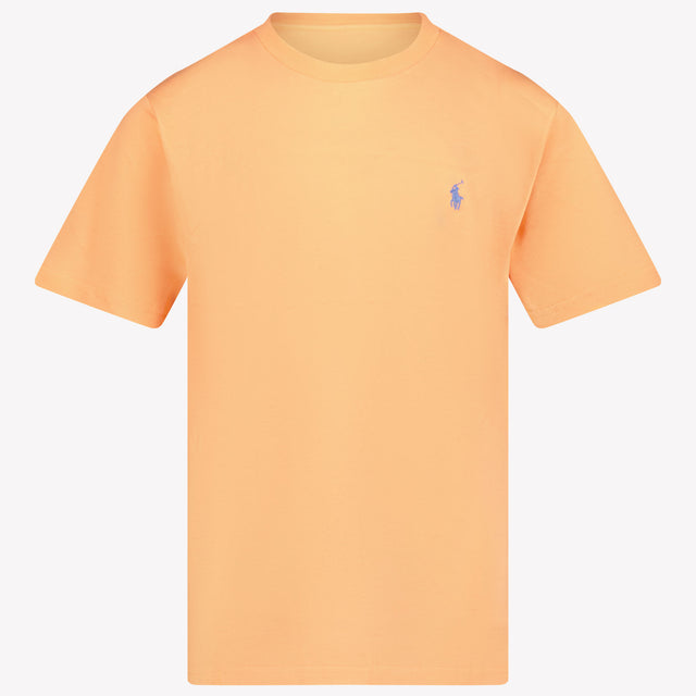 Ralph Lauren Kinder Jongens T-Shirt In Oranje