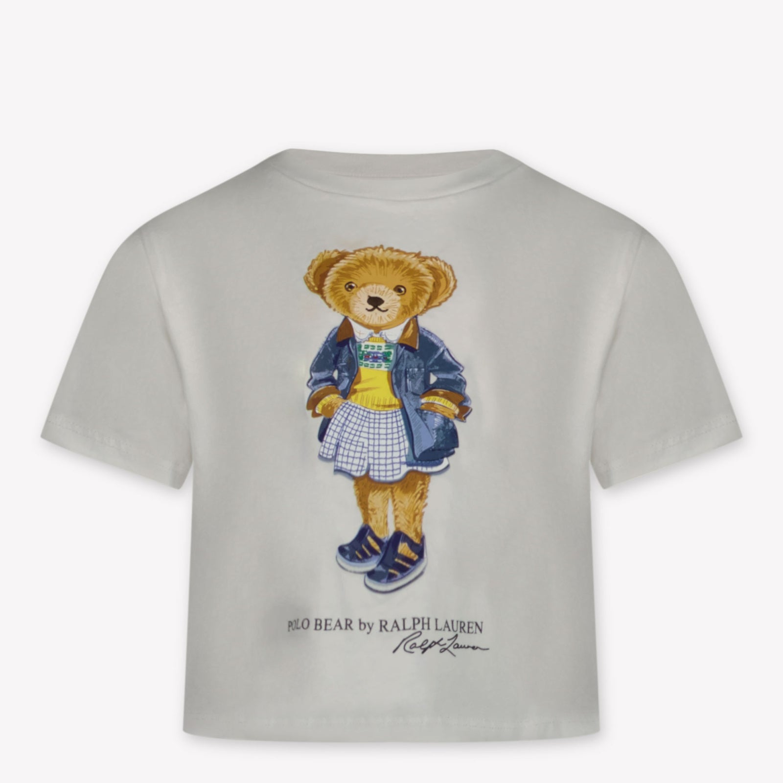 Ralph Lauren Kinder Meisjes T-Shirt In Wit