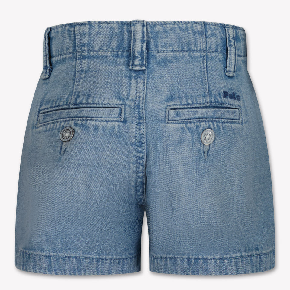 Ralph Lauren Kids Girls Shorts In Blue