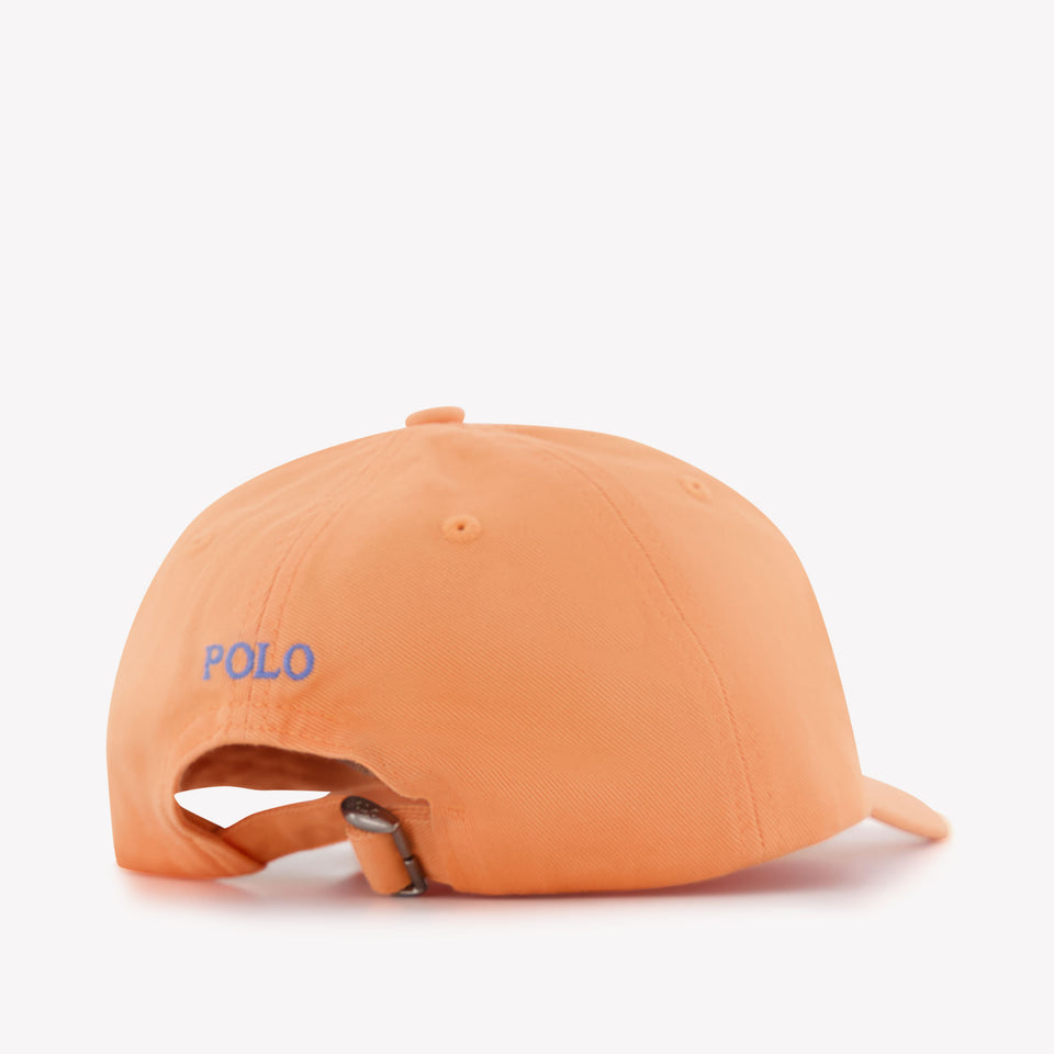 Ralph Lauren Kids Boys Cap in Orange