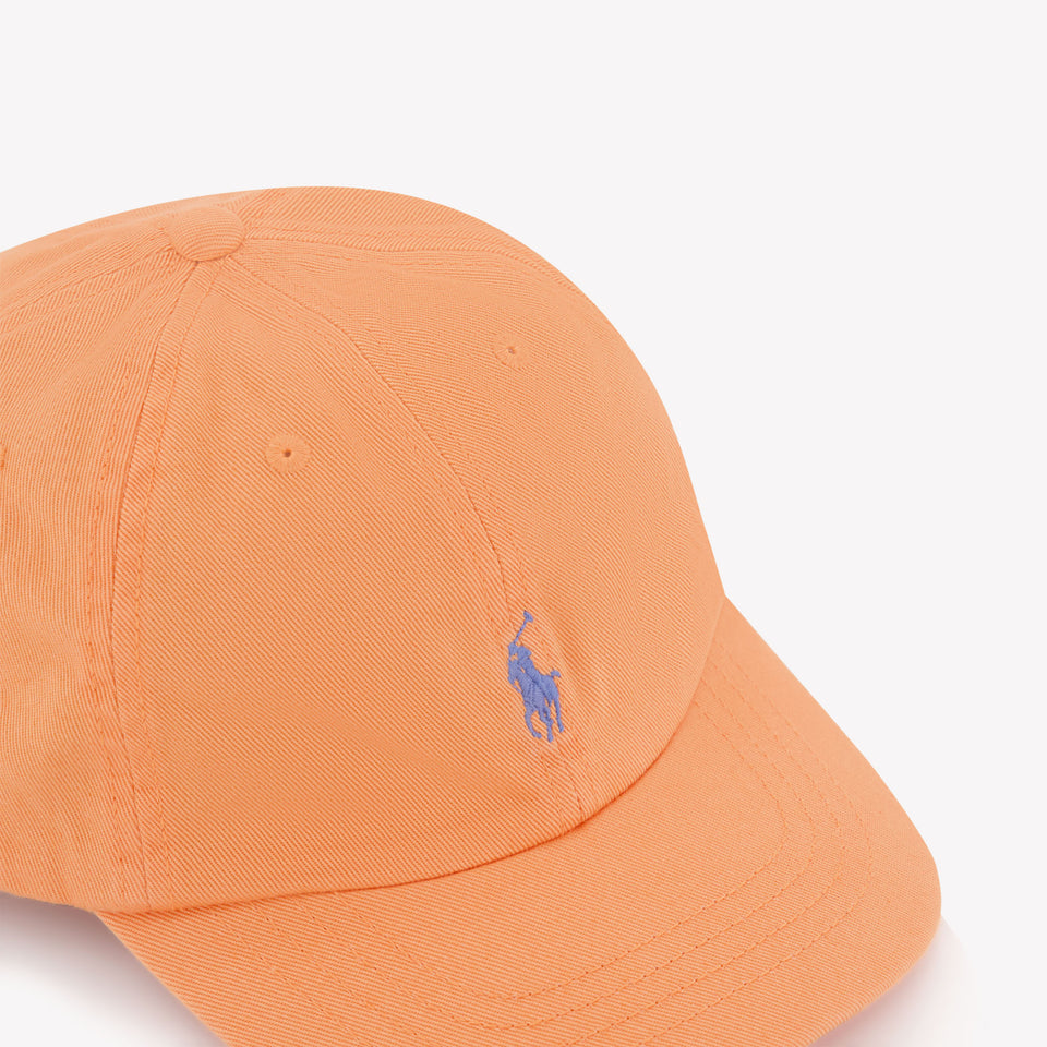 Ralph Lauren Kids Boys Cap in Orange