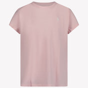 Ralph Lauren Kinder Meisjes T-Shirt In Licht Roze