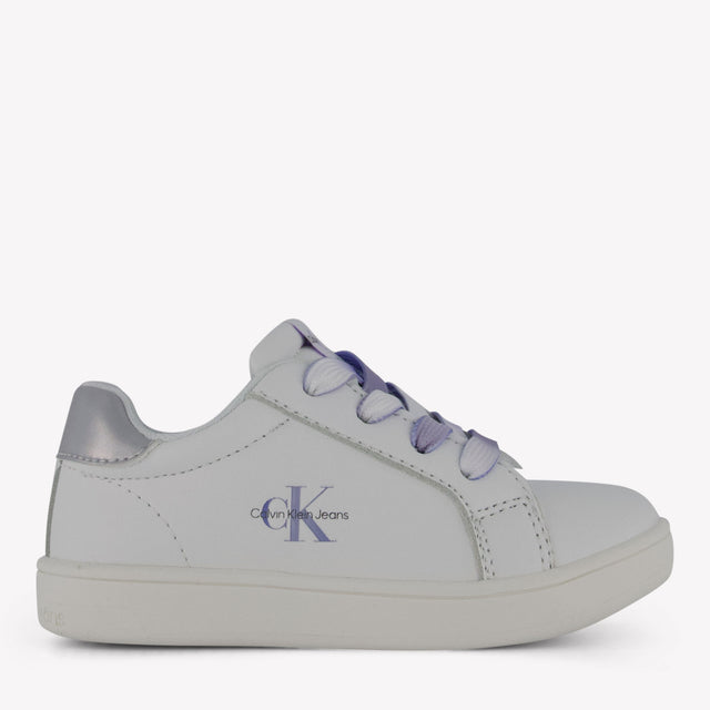 Calvin Klein Girls Sneakers in White