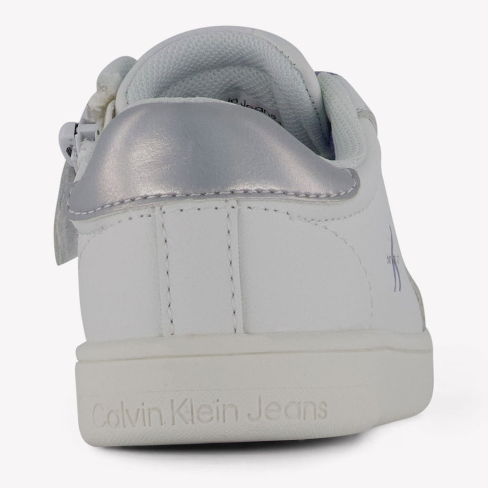 Calvin Klein Girls Sneakers in White