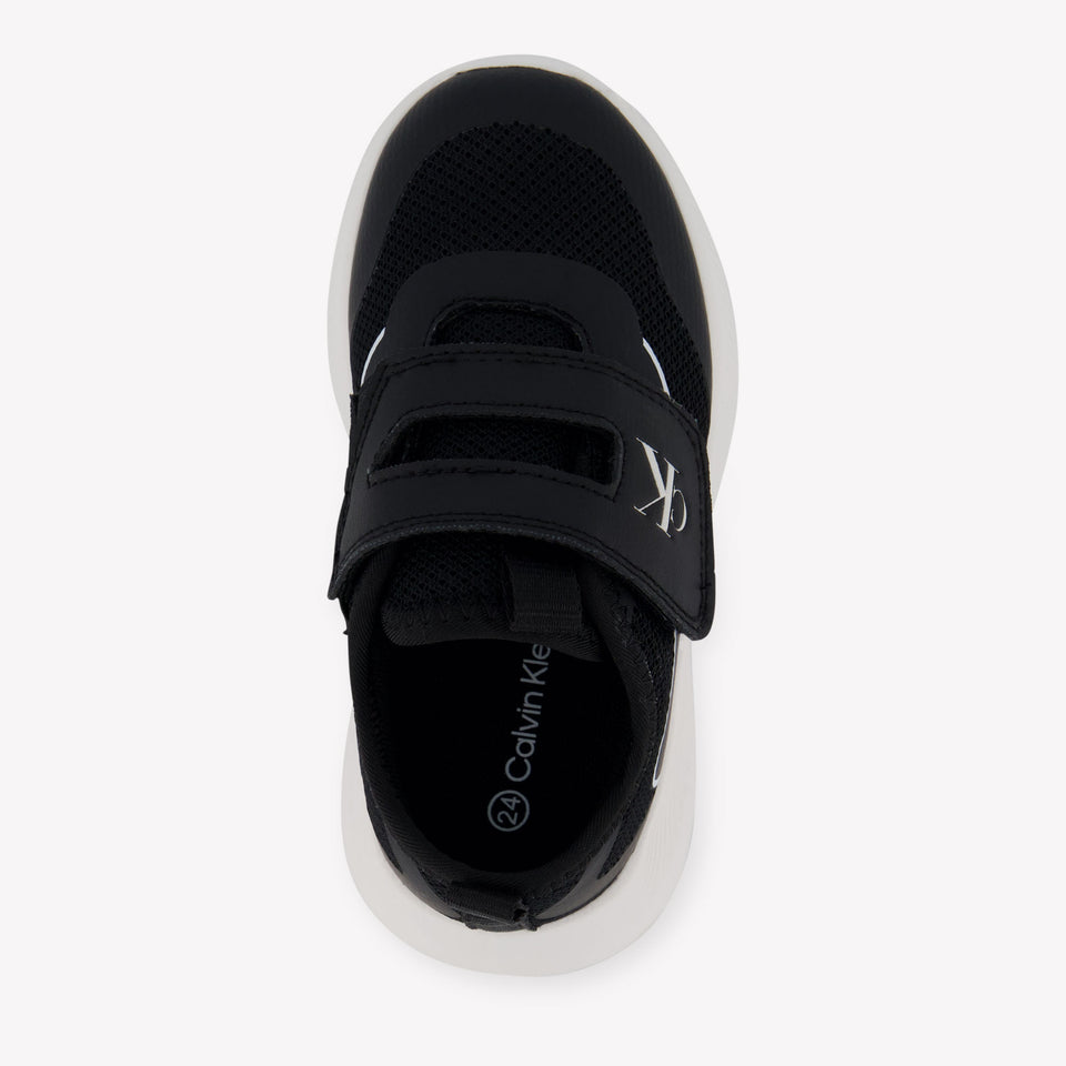 Calvin Klein Jongens Sneakers In Zwart