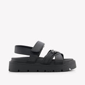 Calvin Klein Girls Sandals In Black