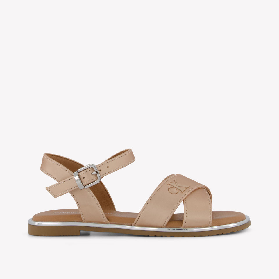 Calvin Klein Meisjes Sandalen In Beige