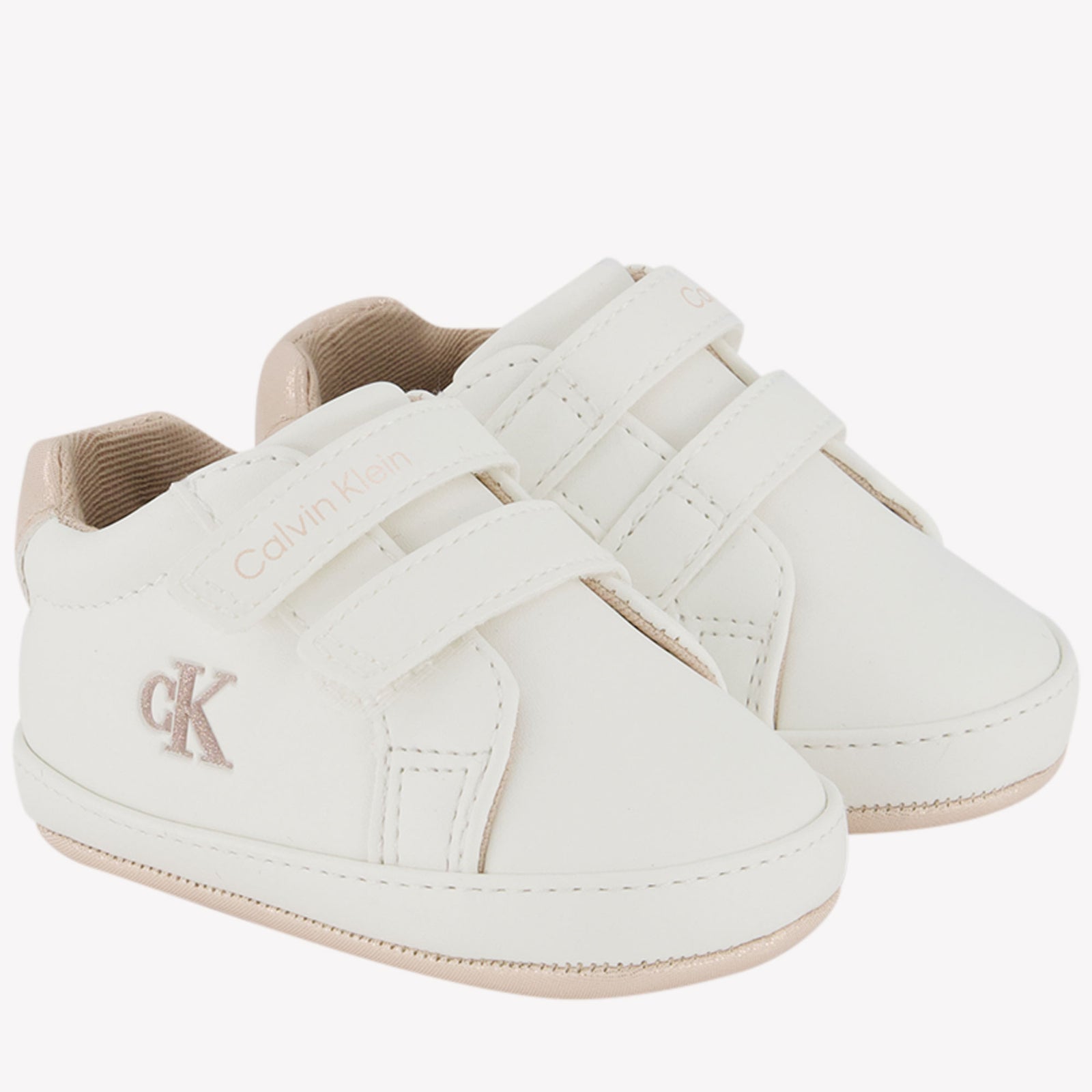 Calvin Klein Baby Girls Sneakers in White