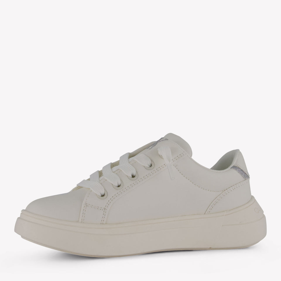 Calvin Klein Girls Sneakers in White