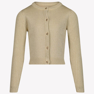 Michael Kors Kids Girls Cardigan  Gold