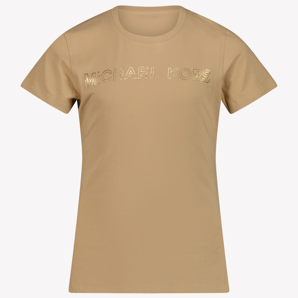 Michael Kors Kinder Meisjes T-Shirt In Camel