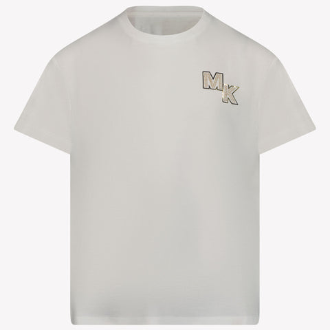 Michael Kors Kids Girls in T-Shirt OffWhite