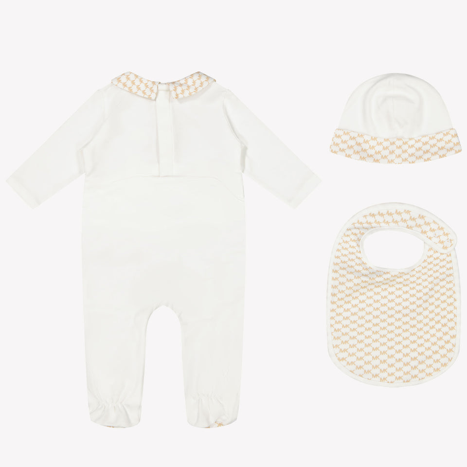 Michael Kors Baby Meisjes Boxpakje In Off White