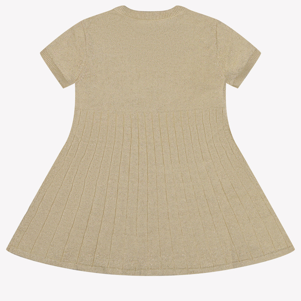 Michael Kors Baby Girls Dress In Gold